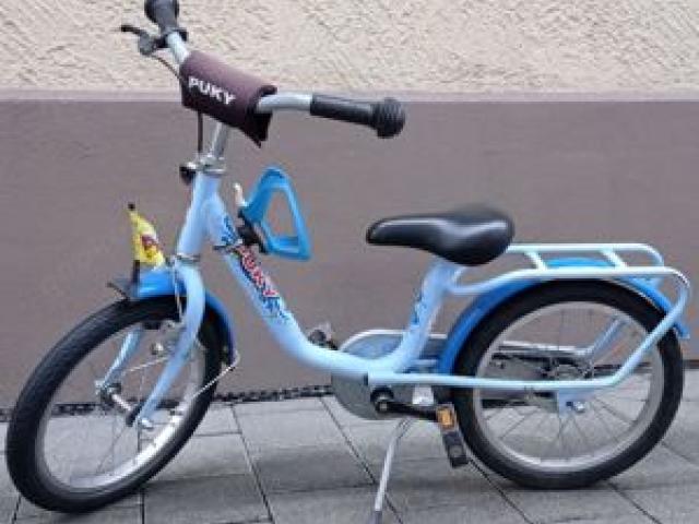 Puky Kinder Fahrrad 16 Zoll blau Delfin - 1